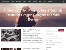 Tablet Screenshot of photoshop-filters.com